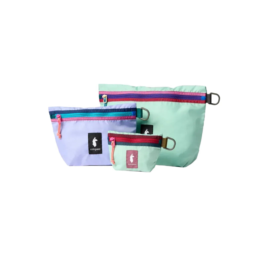 Cotopaxi Cubo Pouch Organizers in Del Dia