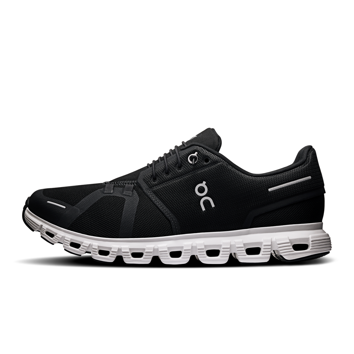 On Running Men's Cloud 6 Wide in Black/White