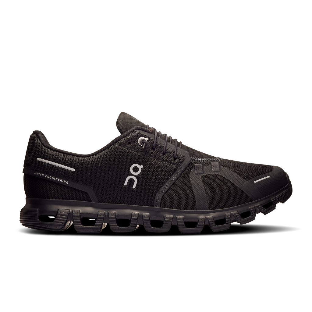 On Running Men's Cloud 6 Wide in Black/Black