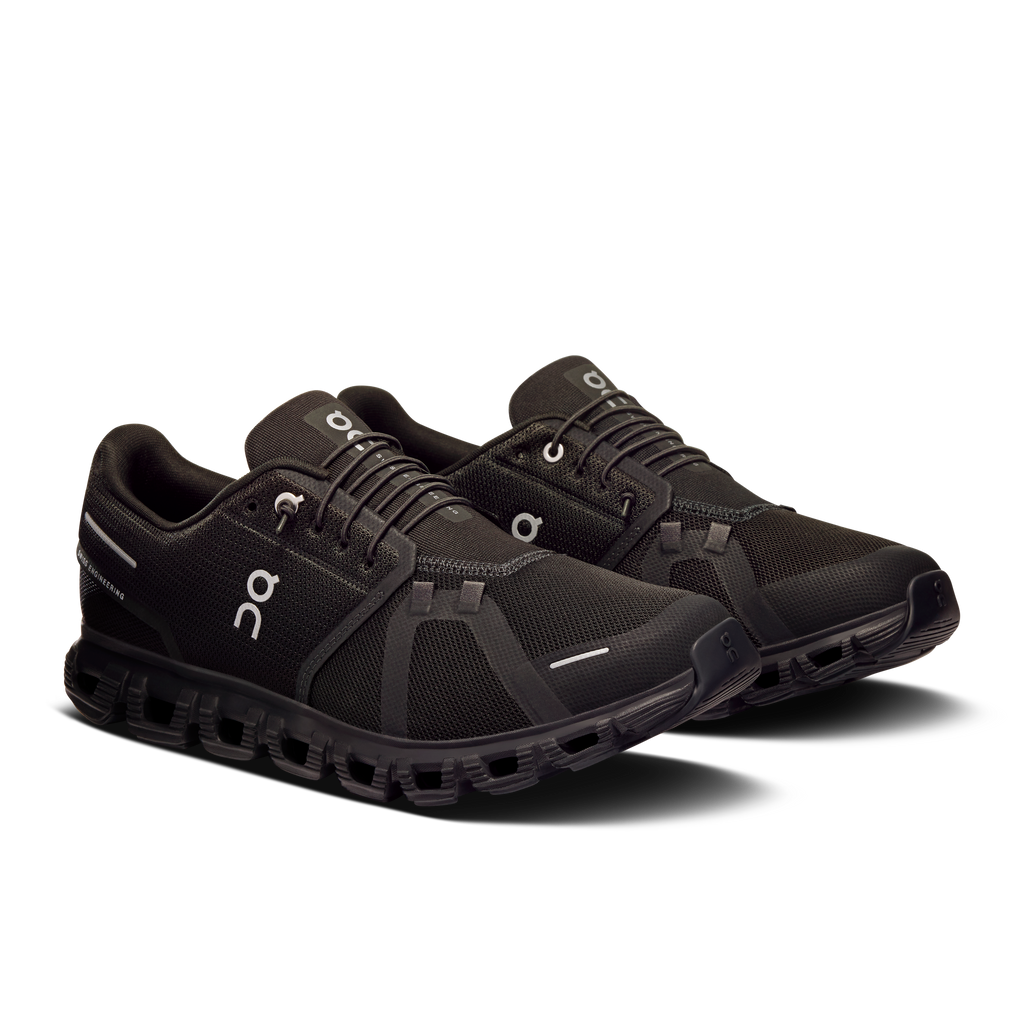 On Running Men's Cloud 6 Wide in Black/Black