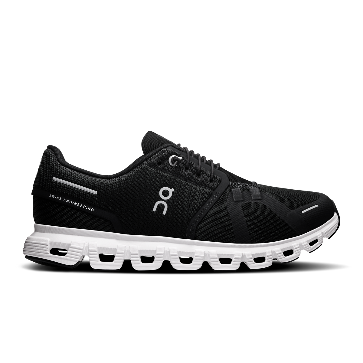 On Running Women's Cloud 6 Wide in Black/White