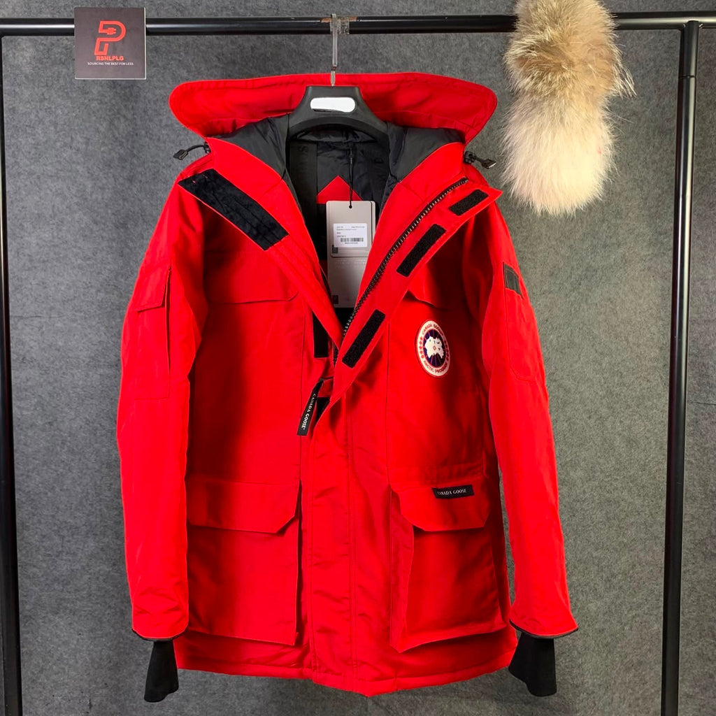 Canada Goose Expedition Parka Red