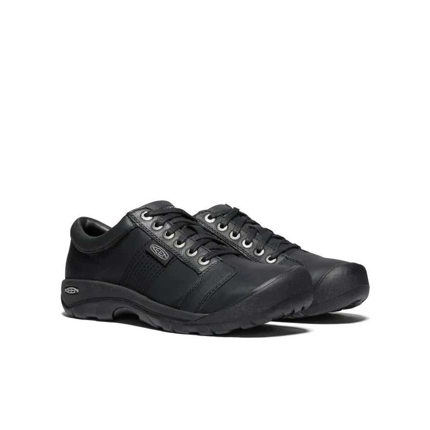 Keen Men's Austin in Black Leather