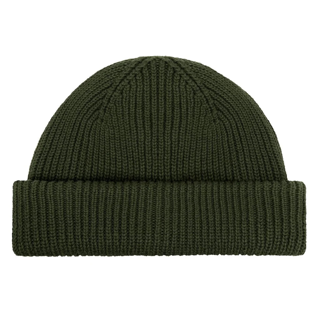 ARMY GREEN FISHERMAN BEANIE PRO