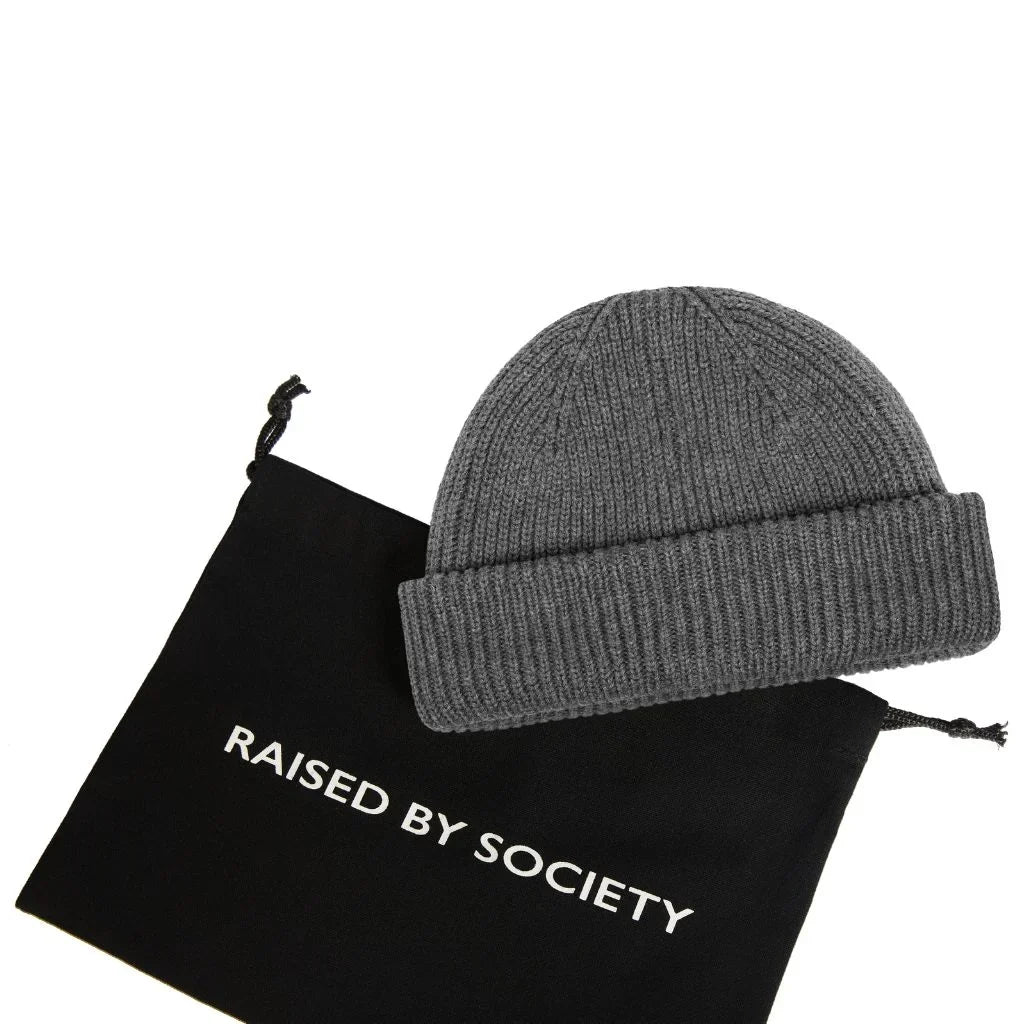 DARK GREY FISHERMAN BEANIE PRO