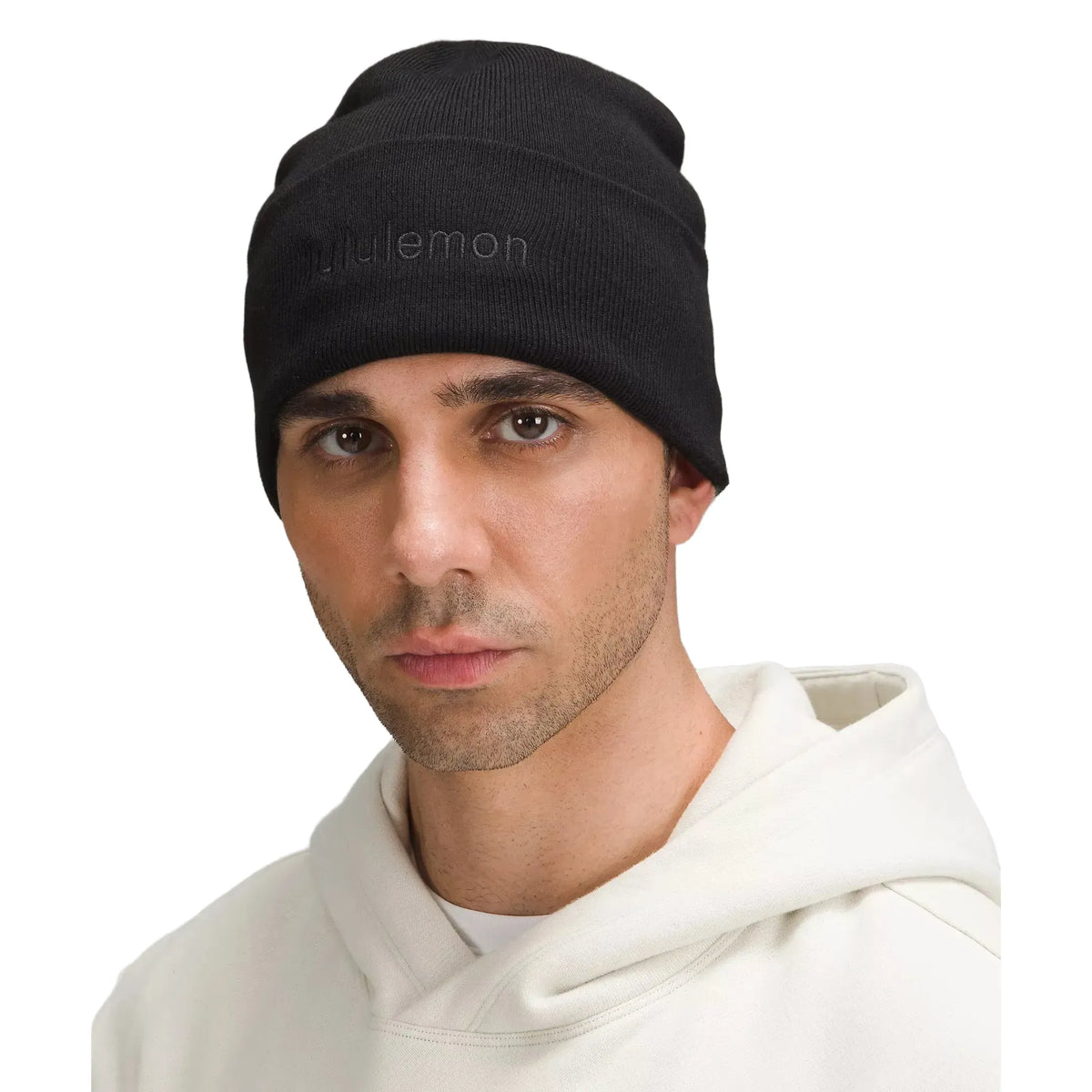 Lululemon Warm Revelation Beanie Wordmark in Black