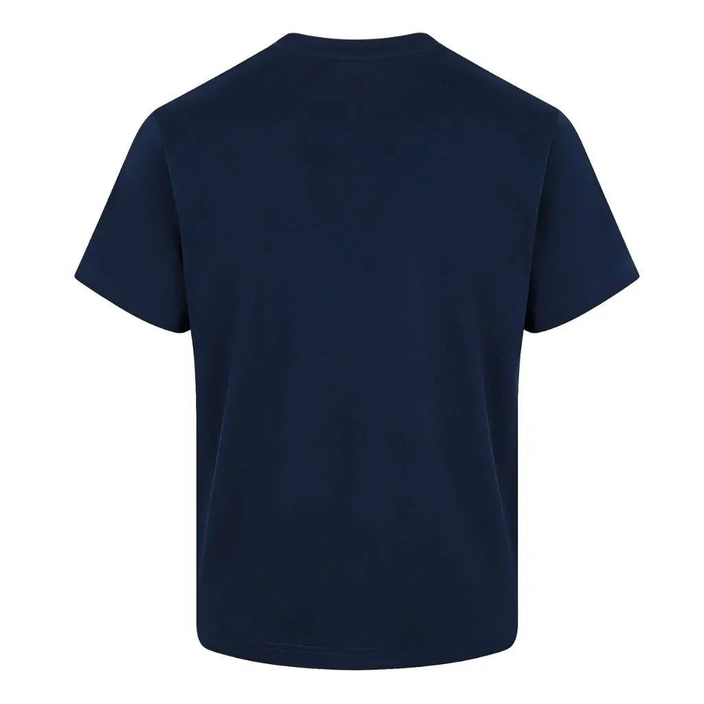 NAVY LOOPWHEELED T-SHIRT 2-PACK