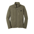The North Face Men's New Taupe Green Heather Sweater Fleece Jacket