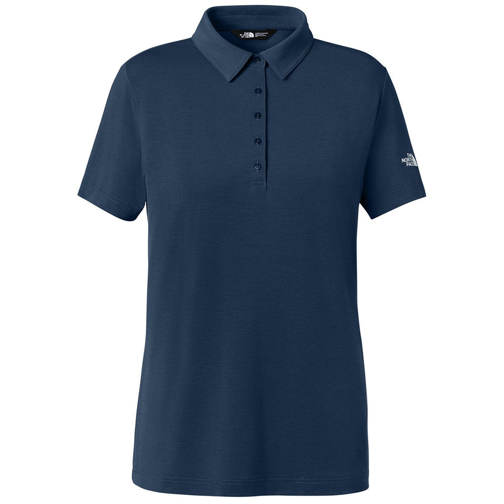 The North Face Women's Summit Navy Canyon Crest Polo