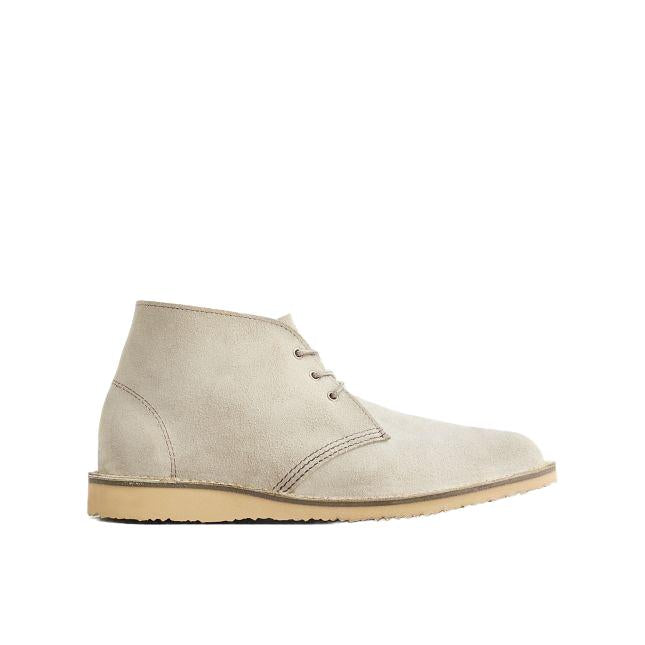 Red Wing Men's Weekender Chukka in White Sand Mohave Leather