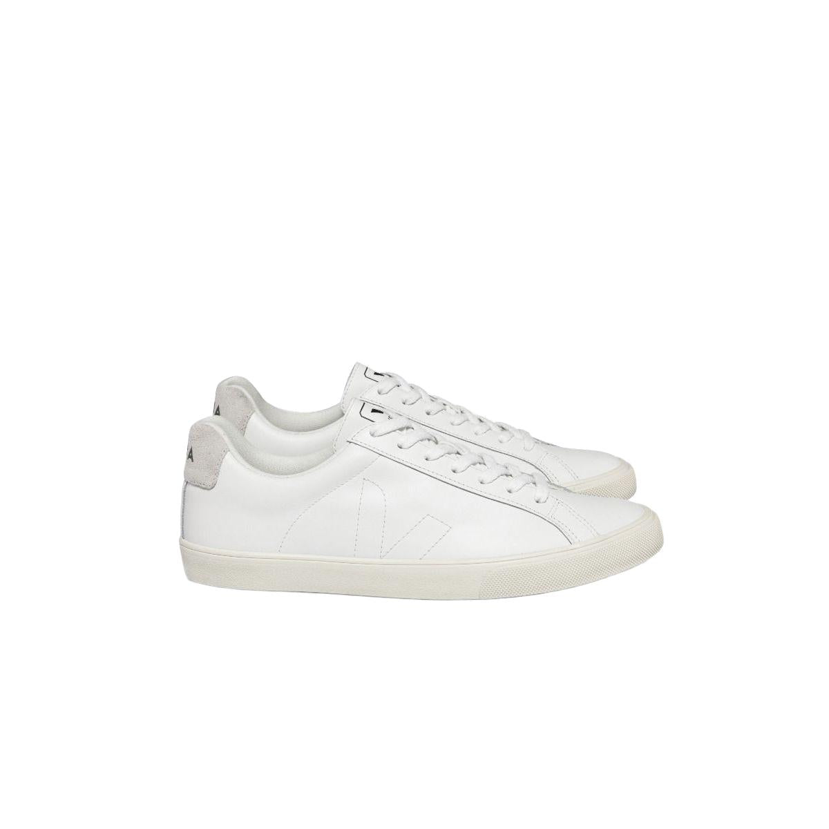 Veja Women's Esplar Leather Sneaker in Extra White