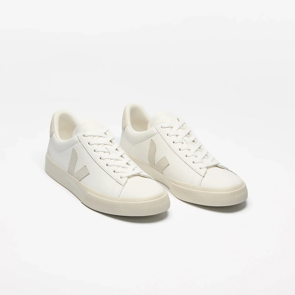 Veja Women's Campo Leather in White Natural